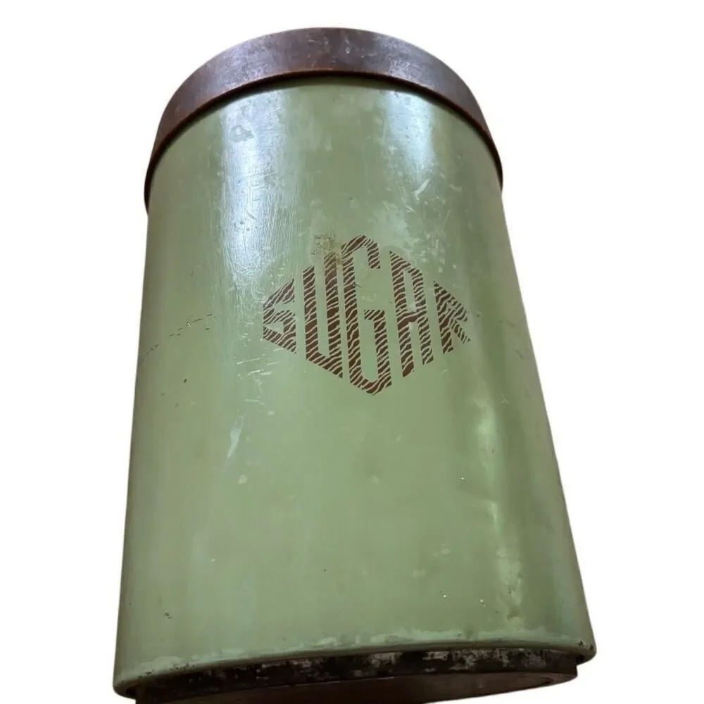 Vintage MCM Pantry Queen Sugar Canister